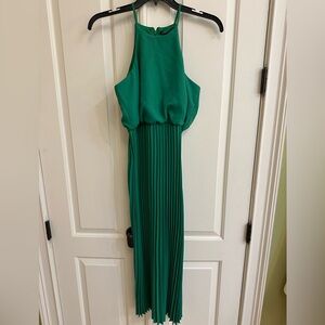 Zara Green Pleated Dress size S